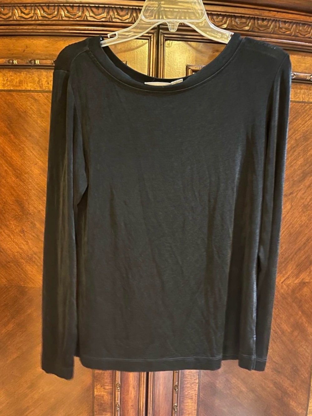 Chico’s Black Top Sz 1